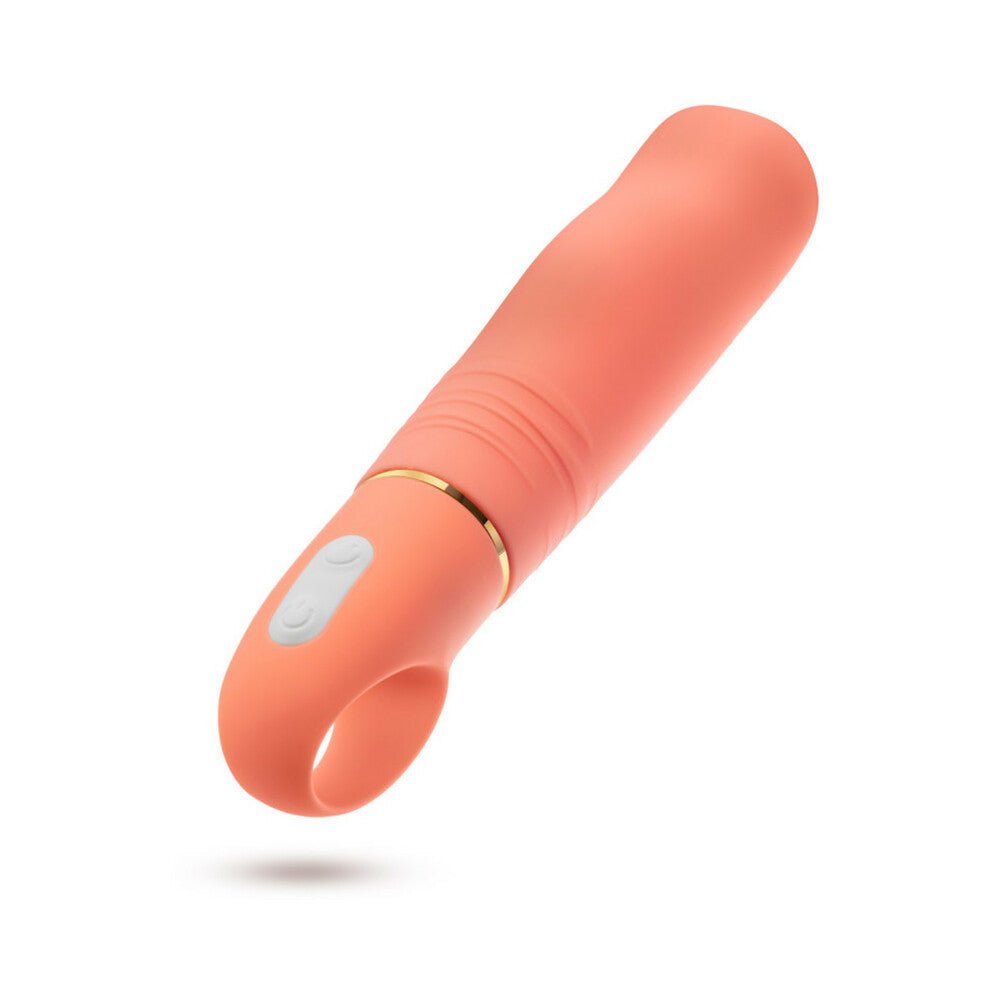 Aria Smokin'' AF Silicone Vibrator Coral - Image 2