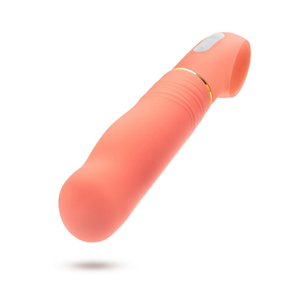 Aria Smokin'' AF Silicone Vibrator Coral - Image 3