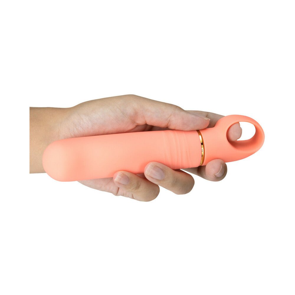 Aria Smokin'' AF Silicone Vibrator Coral - Image 6