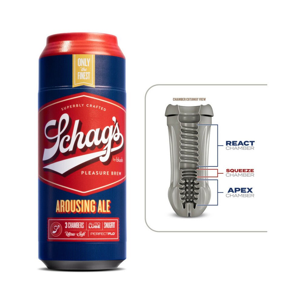Schag''s Arousing Ale Self-Lubricating Stroker Frosted - Image 2