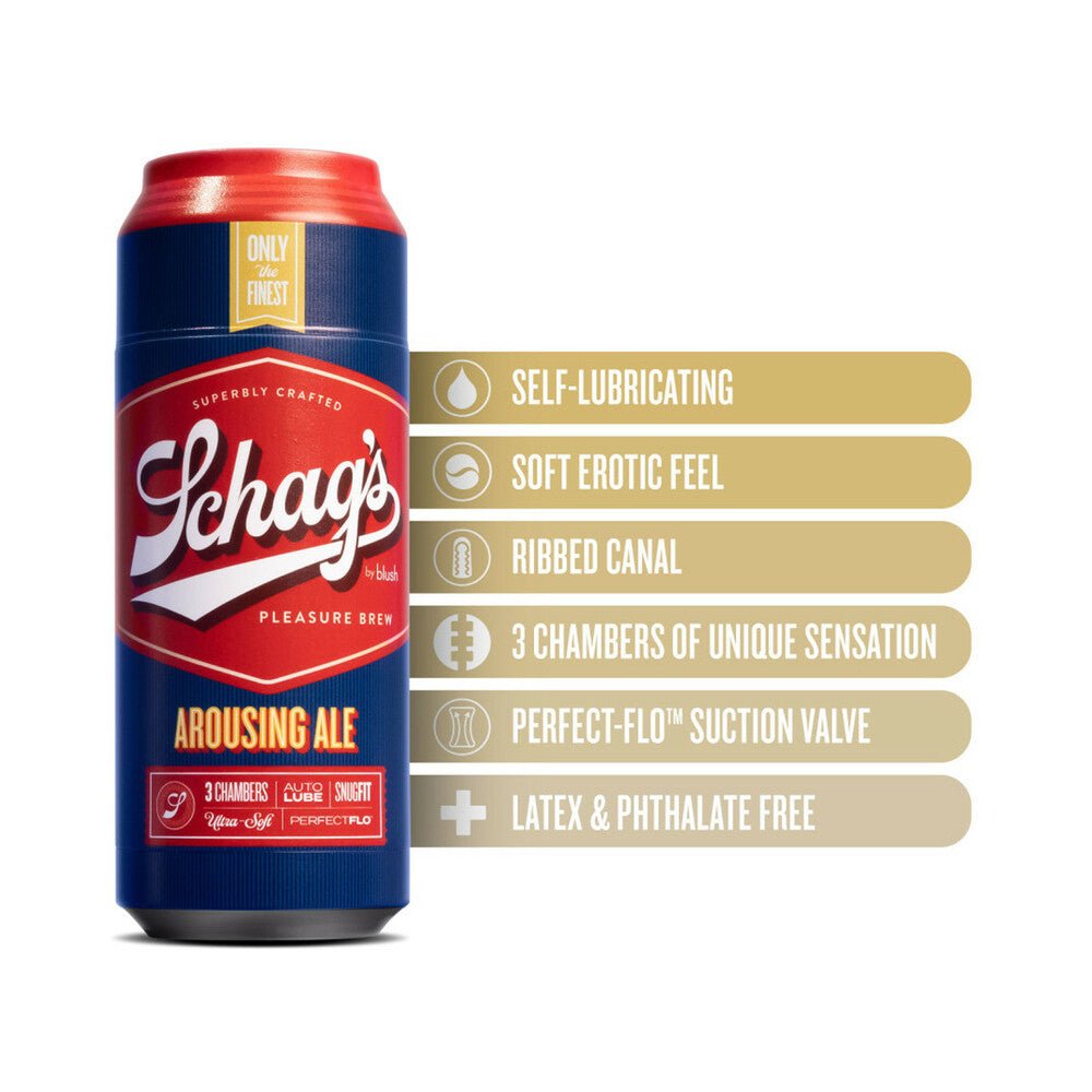 Schag''s Arousing Ale Self-Lubricating Stroker Frosted - Image 3