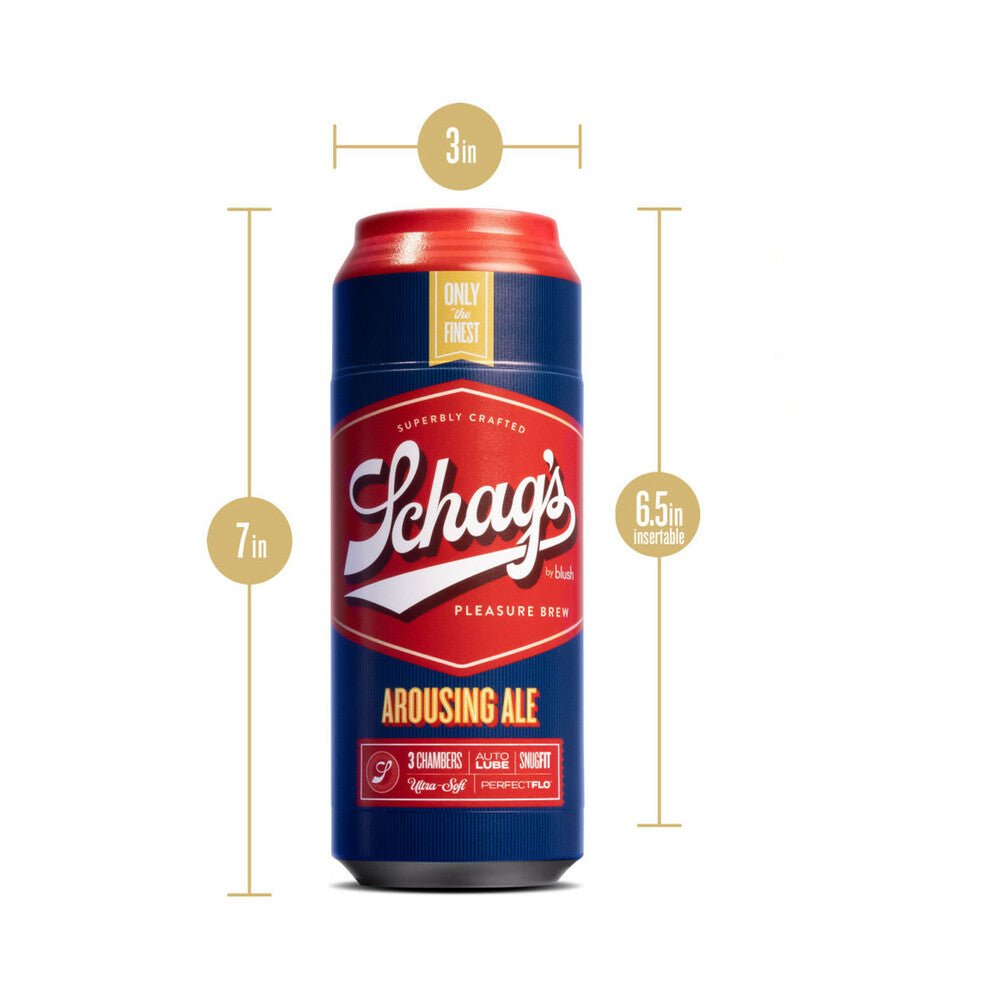 Schag''s Arousing Ale Self-Lubricating Stroker Frosted - Image 5