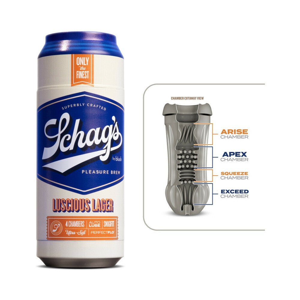 Schag''s Luscious Lager Self-Lubricating Stroker Frosted - Image 2