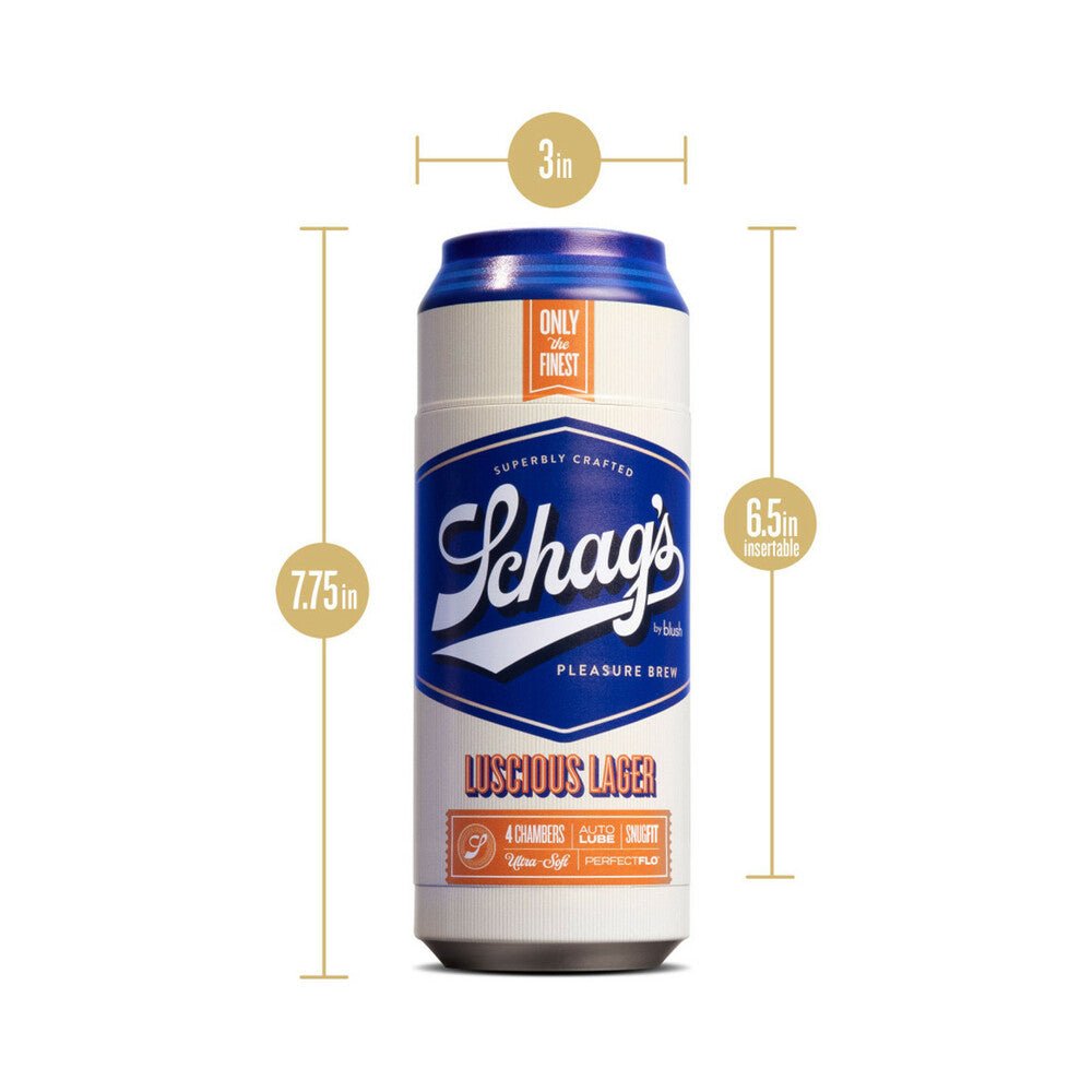 Schag''s Luscious Lager Self-Lubricating Stroker Frosted - Image 5