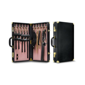 Alternative view of Temptasia Safe Word 10-Piece Bondage Kit with Suitcase Black