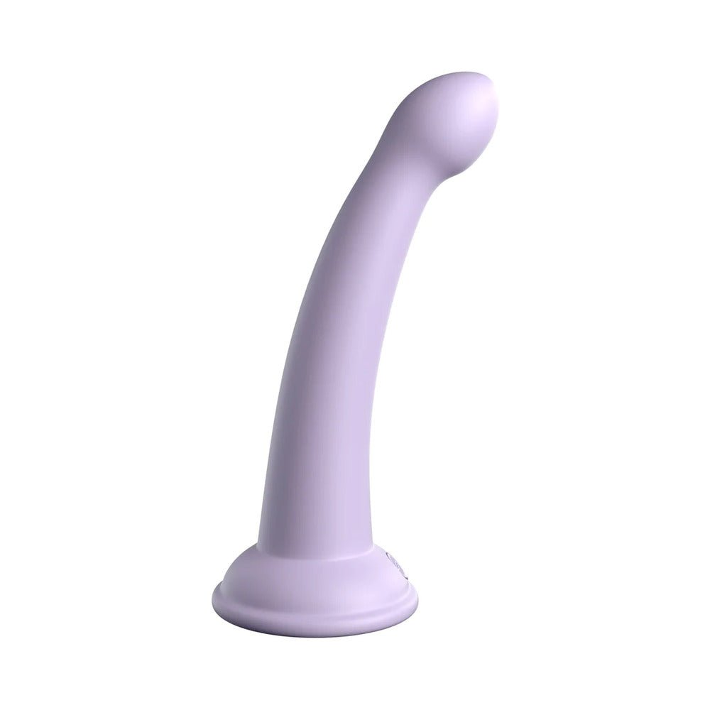 Dillio Platinum Collection Secret Explorer 6 in. Silicone Dildo Purple - Image 3