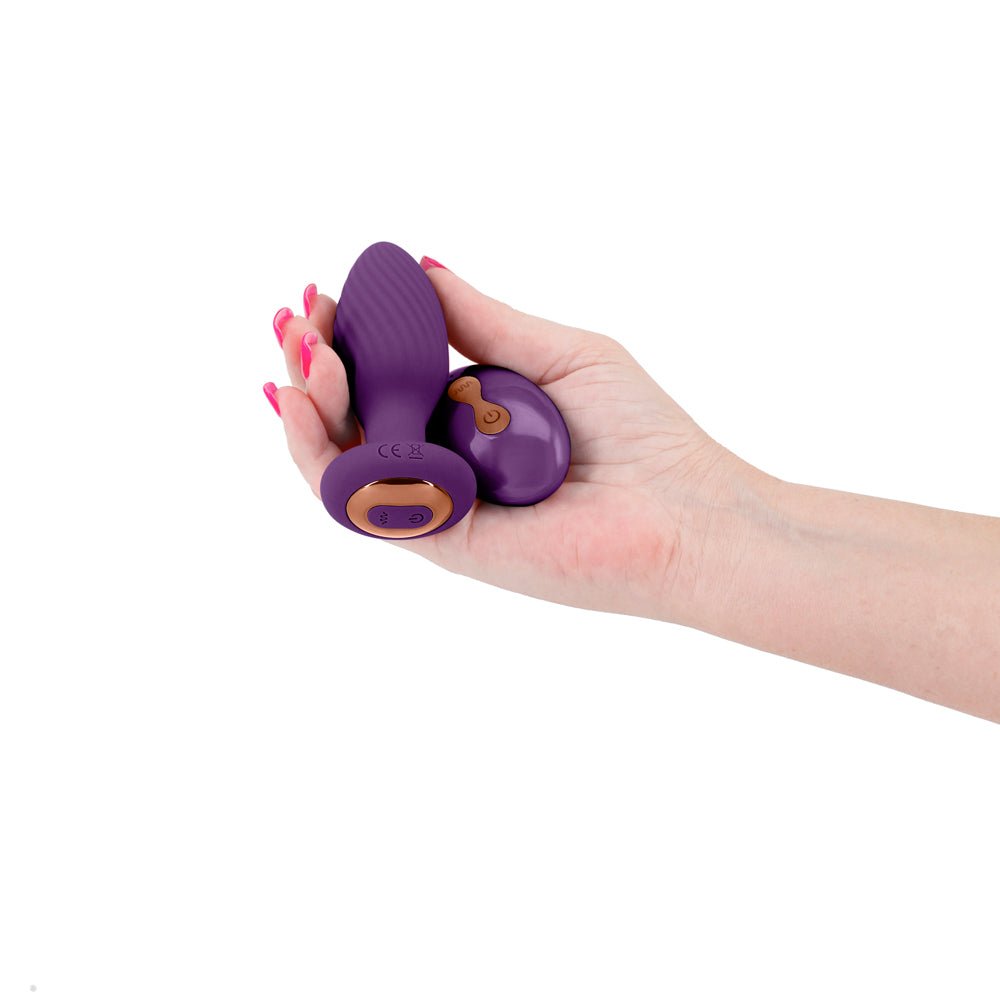 INYA Alpine Rechargeable Gyrating Plug Purple - Image 3
