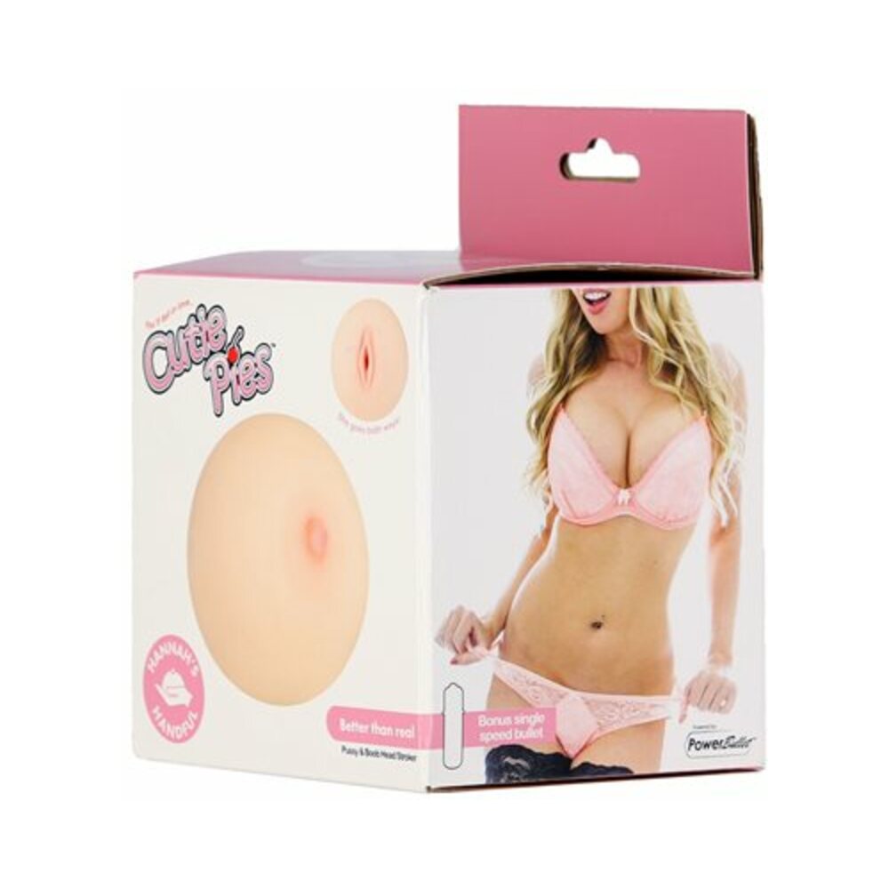 CutiePies Hannah''s Handful Boobie Stroker Beige - Image 2