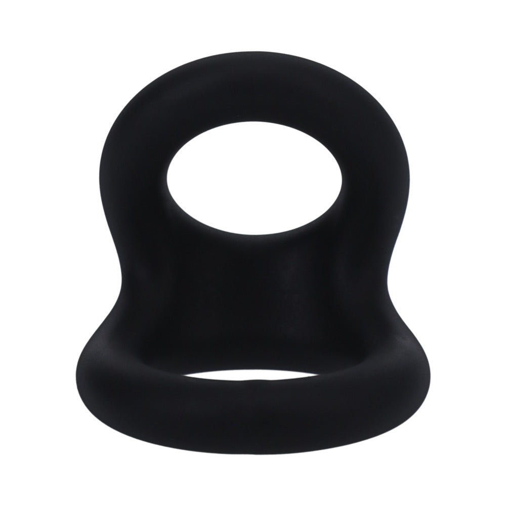 Tantus Uplift C-Ring Cock and Ball Sling Onyx - Image 2
