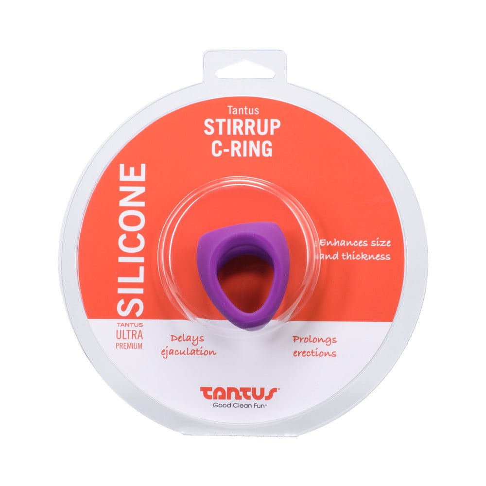 Tantus Stirrup C-Ring Cock and Ball Sling Lilac