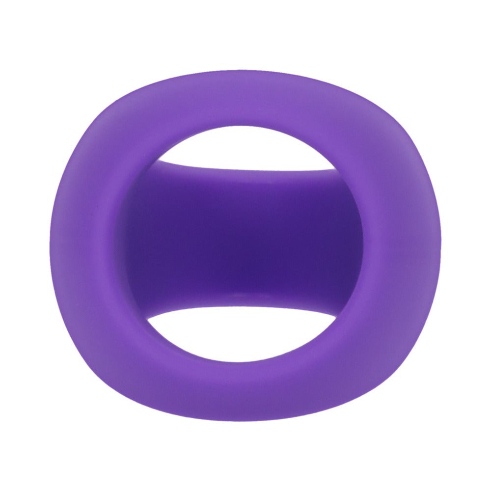 Tantus Stirrup C-Ring Cock and Ball Sling Lilac - Image 4
