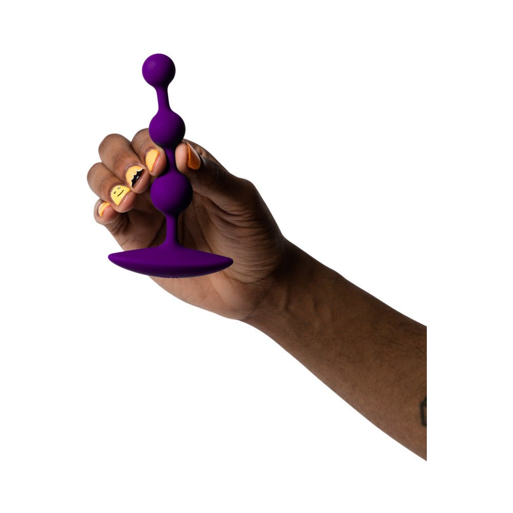 ROMP Amp Silicone Anal Plug Dark Purple - Image 5