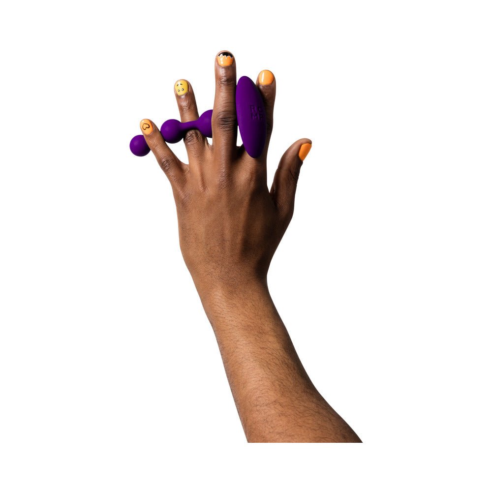 ROMP Amp Silicone Anal Plug Dark Purple - Image 6