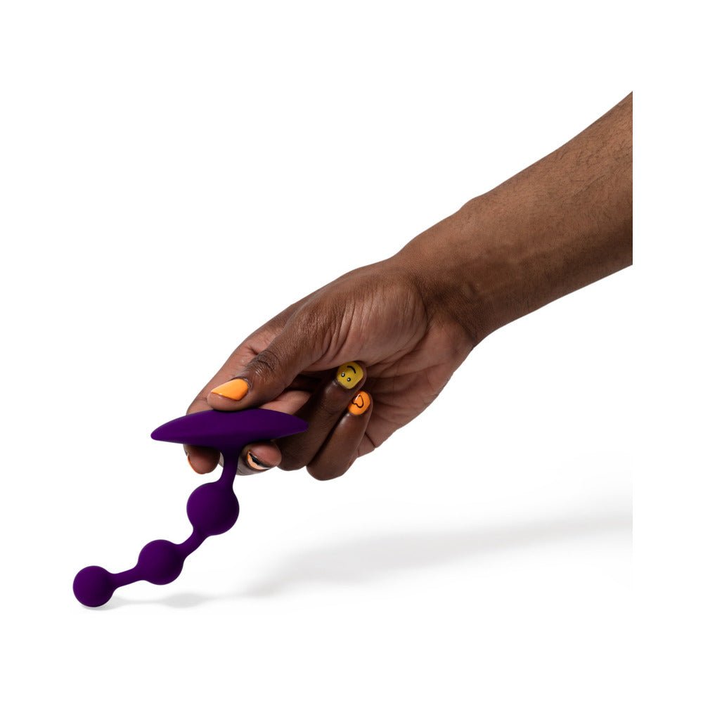 ROMP Amp Silicone Anal Plug Dark Purple - Image 7