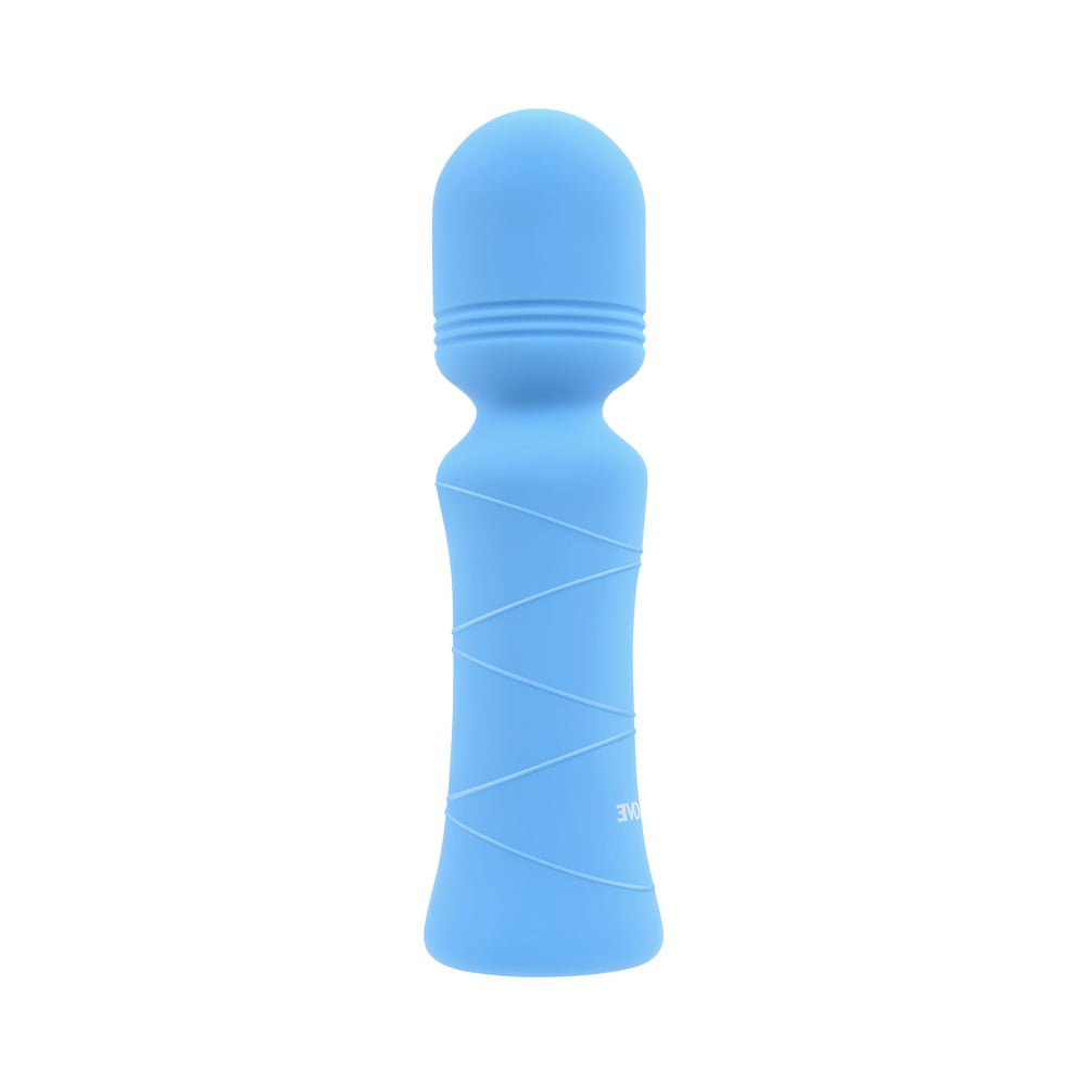 Evolved Out Of The Blue Rechargeable Silicone Wand Vibrator - Image 3