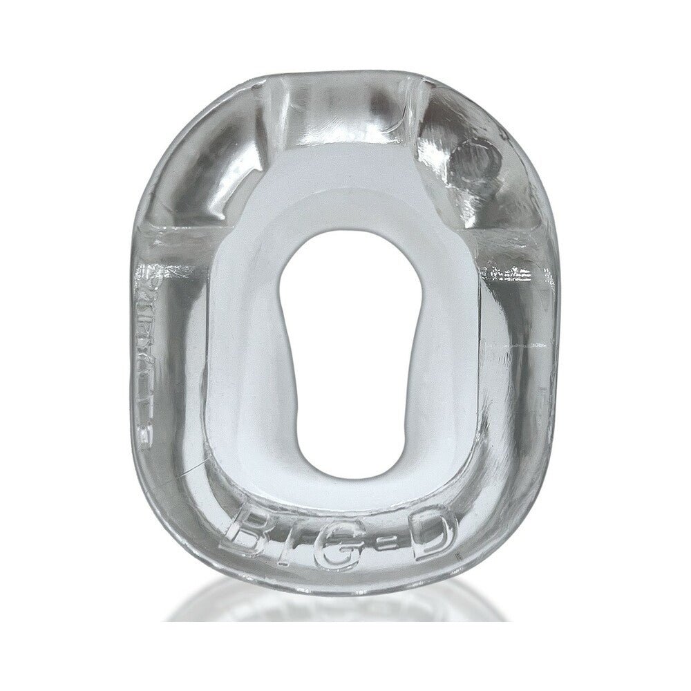 Oxballs Big-D Shaft Grip Cockring Clear - Image 2