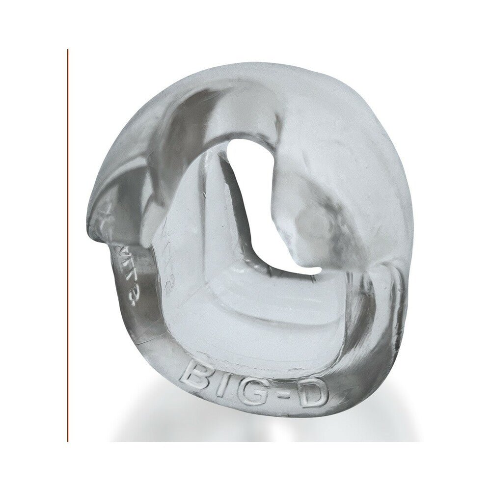 Oxballs Big-D Shaft Grip Cockring Clear - Image 5