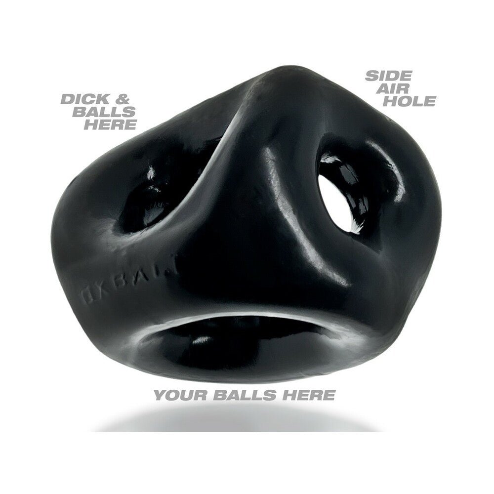 Oxballs Tri-Sport XL Thicker 3-Ring Sling Black - Image 4
