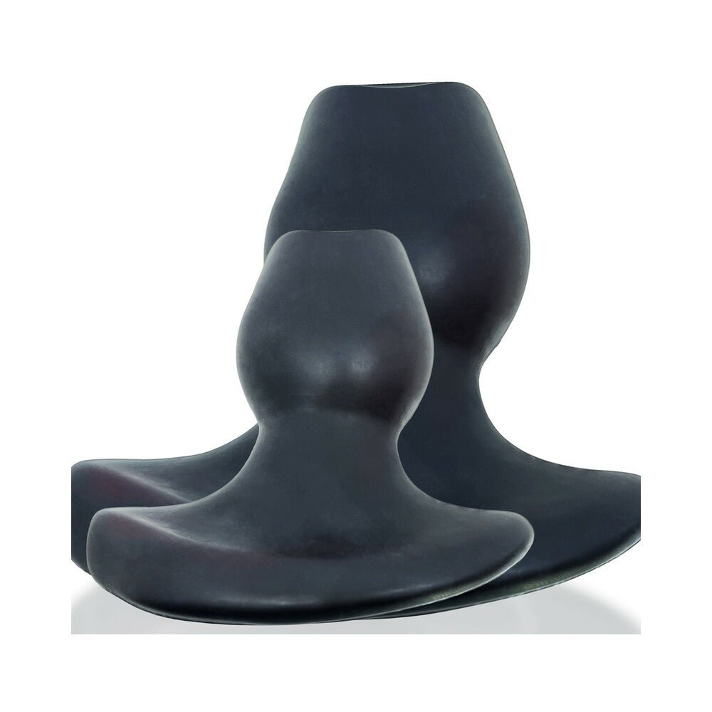 Oxballs Morphhole-2 Gaper Plug Large Black Ice - Image 5