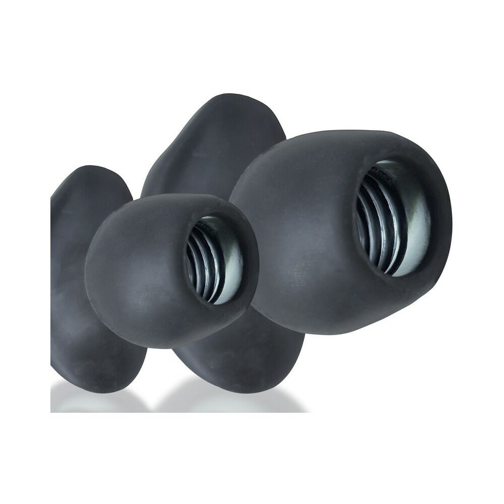 Oxballs Morphhole-2 Gaper Plug Large Black Ice - Image 8
