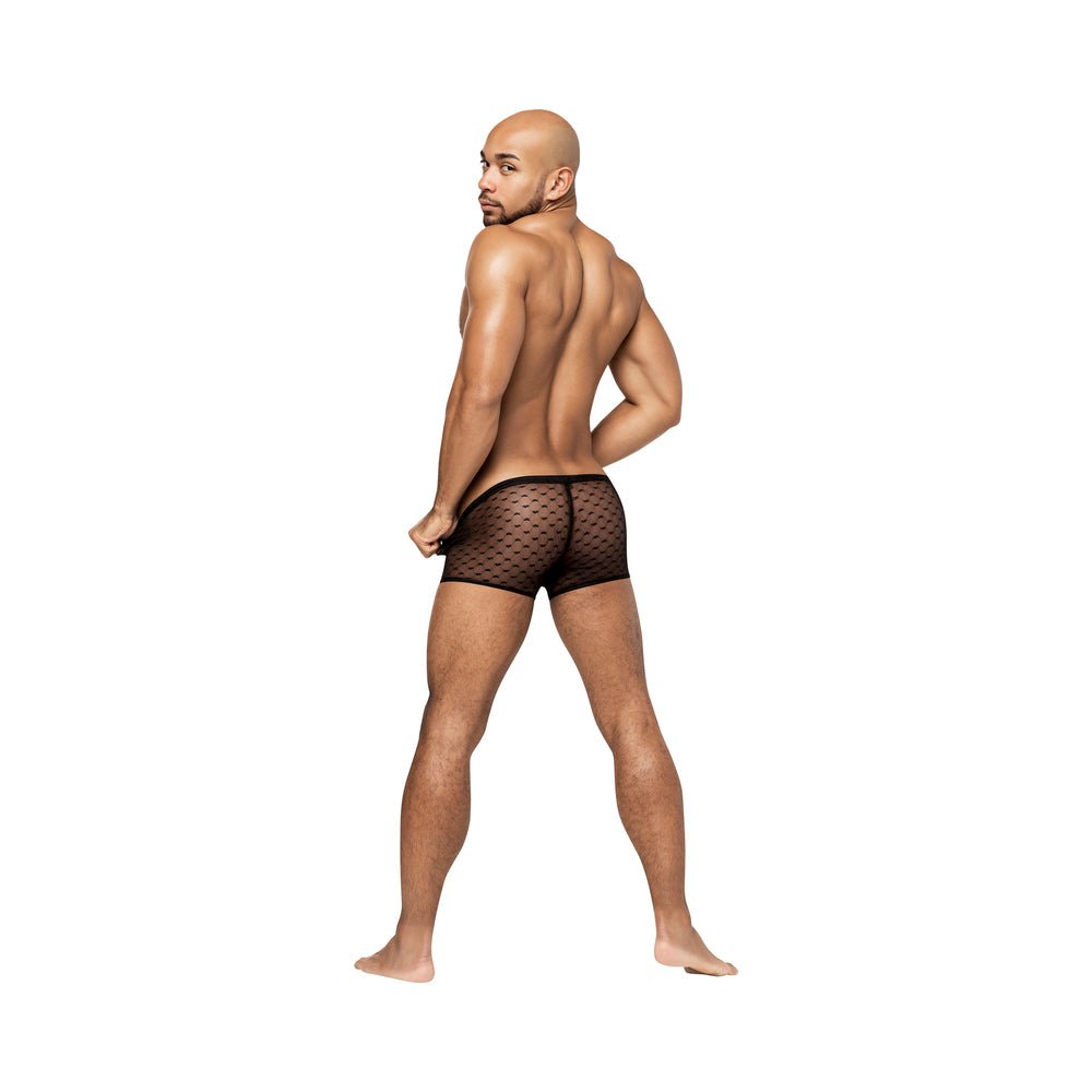 Male Power Heart Breaker Mini Short Black S - Image 3