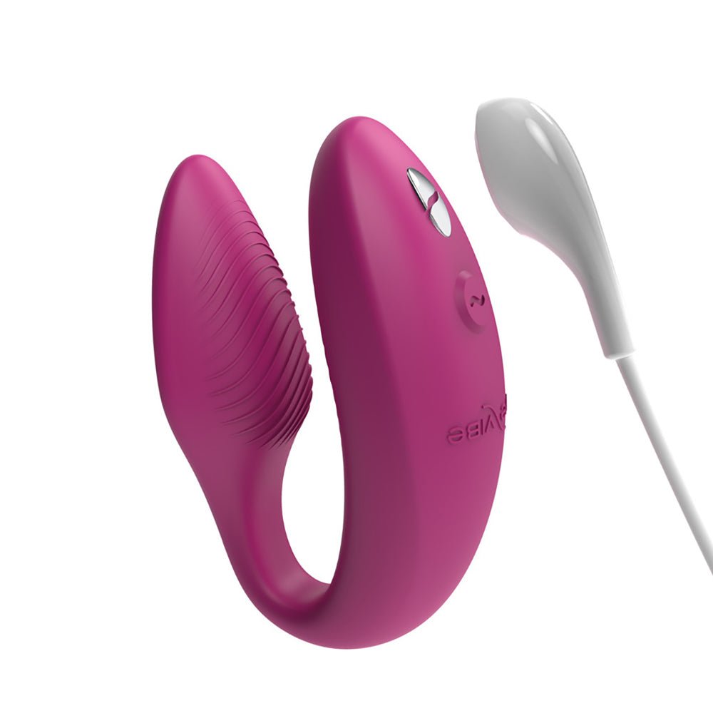 We-Vibe Sync 2 Rechargeable Silicone Couples Vibrator Rose - Image 5