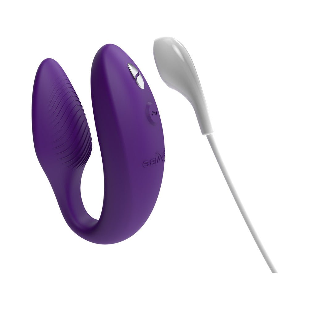 We-Vibe Sync 2 Rechargeable Silicone Couples Vibrator Purple - Image 6