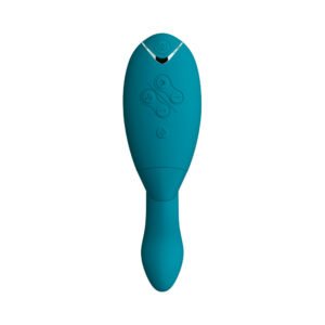 Alternative view of Womanizer Duo 2 Rechargeable Dual Stimulation Pleasure Air and G-Spot Vibrator Petrol