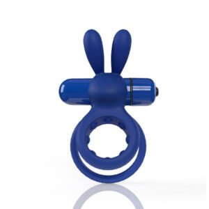 Alternative view of Screaming O 4B Ohare Vibrating Rabbit Double Cockring Blueberry