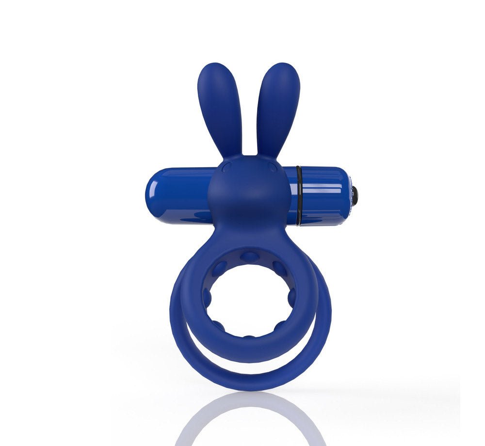 Screaming O 4B Ohare Vibrating Rabbit Double Cockring Blueberry - Image 2