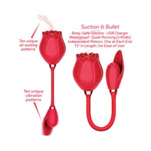 Alternative view of Wild Rose Suction and Bullet Red