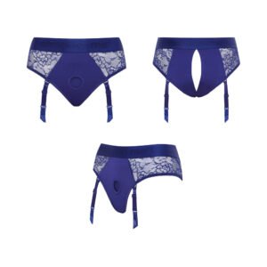 Strap-On-Me Diva Lingerie Harness Night Blue M - Image 6
