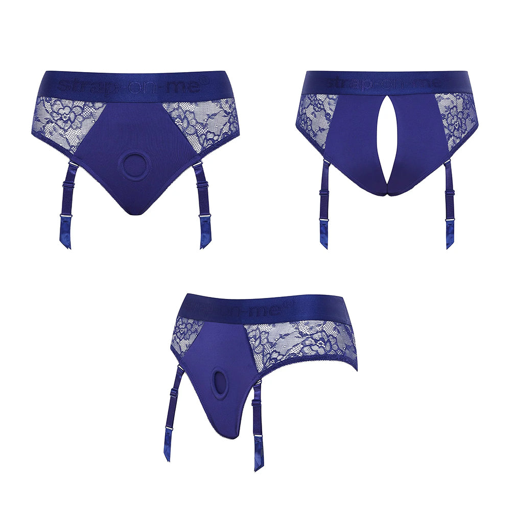 Strap-On-Me Diva Lingerie Harness Night Blue XL - Image 5