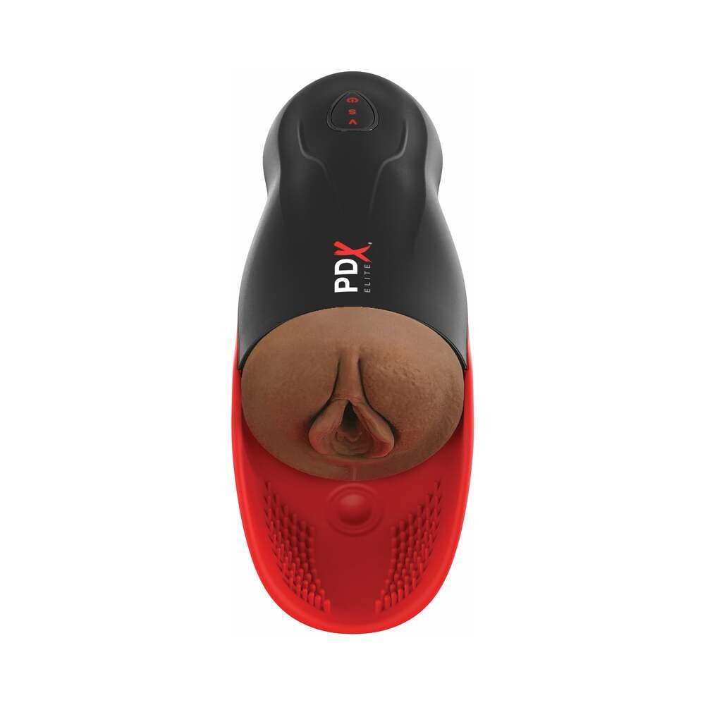 PDX Elite Fuck-O-Matic 2 Rechargeable Vibrating Suction Stroker with Silicone Pulsation Cradle - Image 3