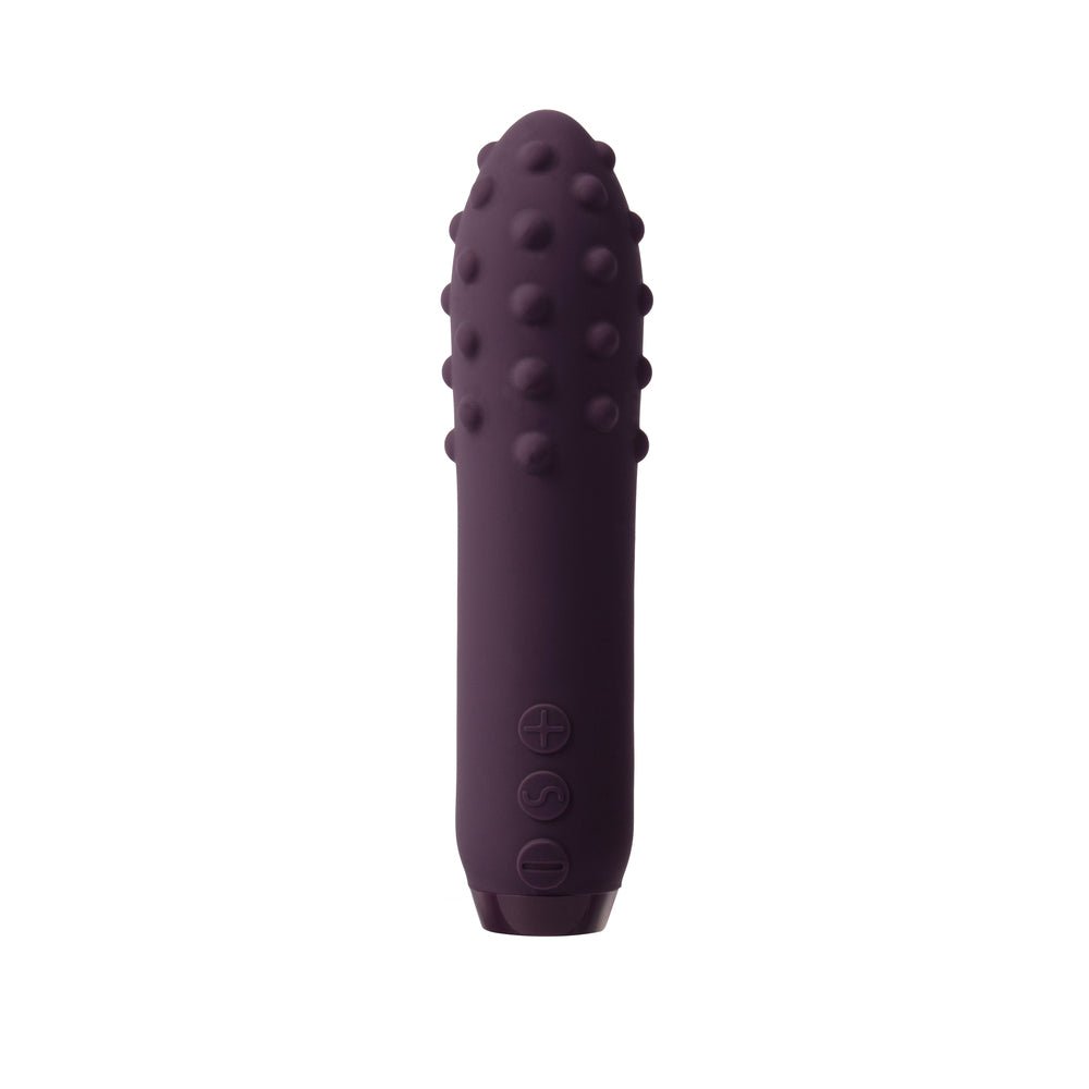 Je Joue Duet Rechargeable Silicone Multi-Surfaced Bullet Vibrator Purple - Image 2