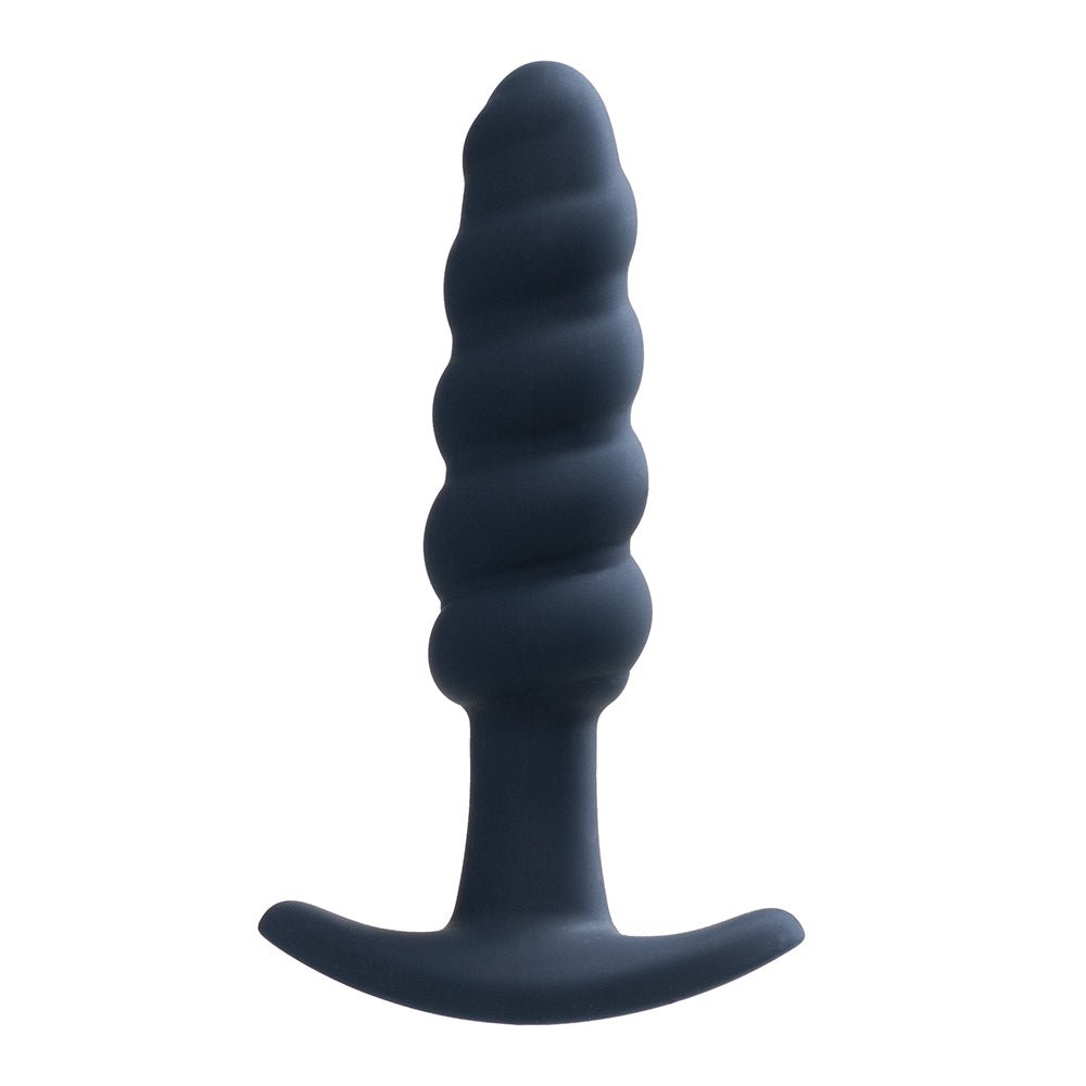 VeDO Twist Rechargeable Silicone Vibrating Anal Plug Black - Image 2