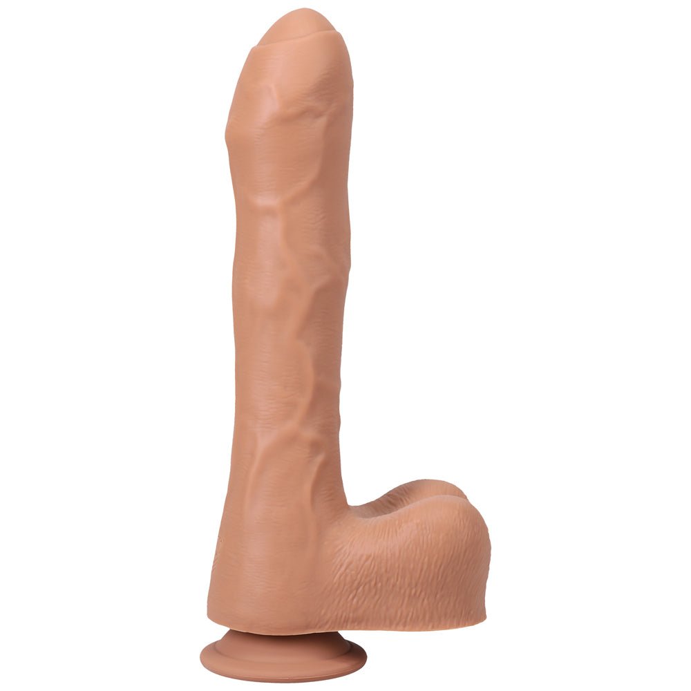 Fort Troff Uncut Thruster Mini Fuck Machine Rechargeable Remote-Controlled Silicone 8.5 in. Thrusting Dildo Tan - Image 3