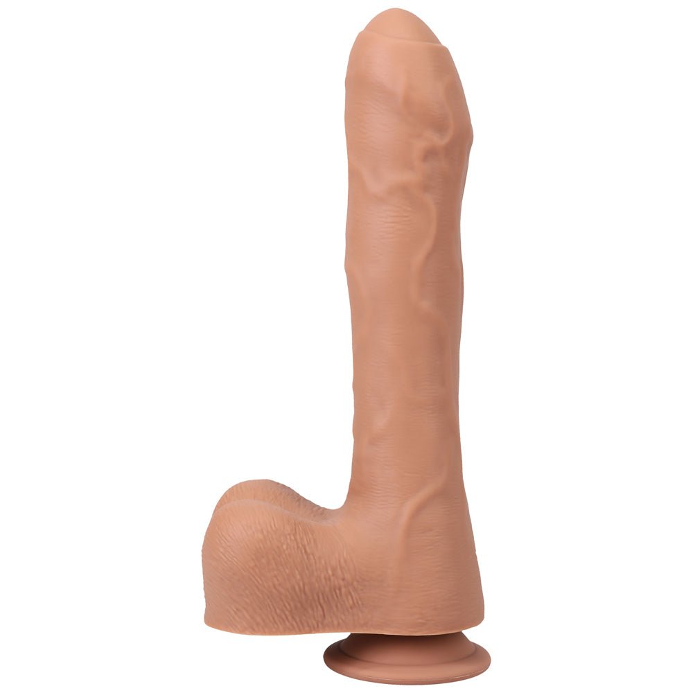 Fort Troff Uncut Thruster Mini Fuck Machine Rechargeable Remote-Controlled Silicone 8.5 in. Thrusting Dildo Tan - Image 5