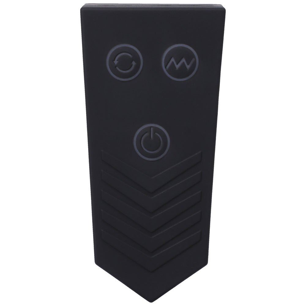 Fort Troff Uncut Thruster Mini Fuck Machine Rechargeable Remote-Controlled Silicone 8.5 in. Thrusting Dildo Tan - Image 8