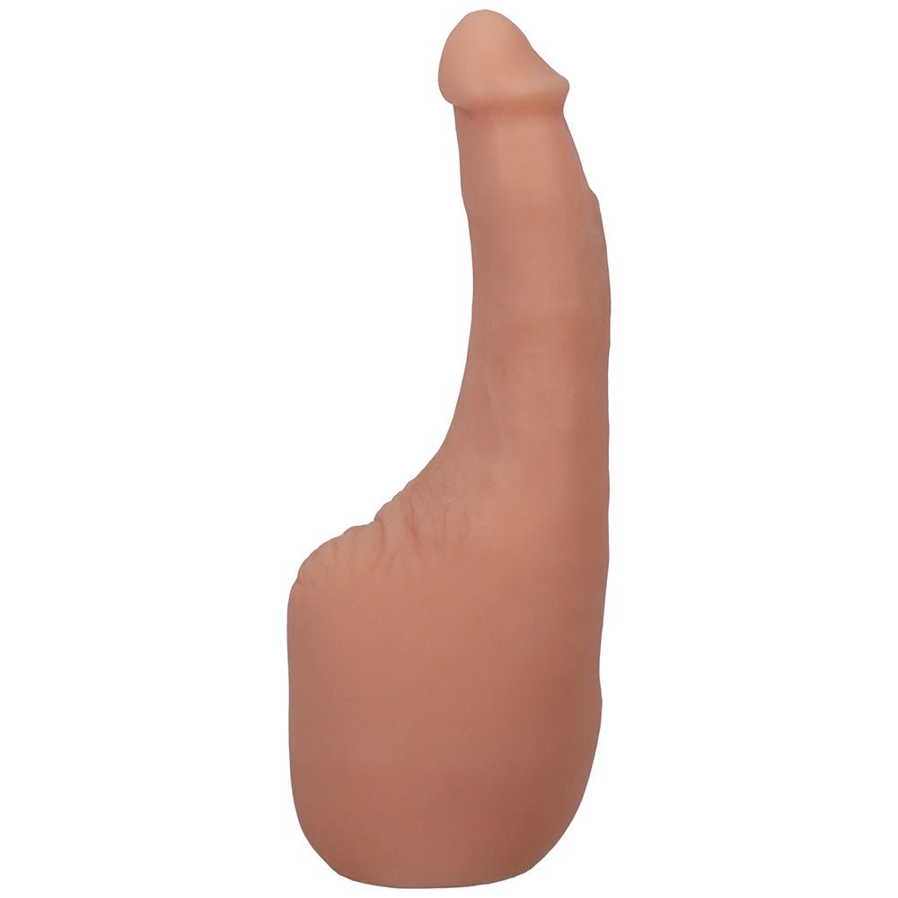 Signature Cocks Transgirls Lena Moon ULTRASKYN Dual Density 4.5 in. Cock with Penetrable Ass Beige - Image 6