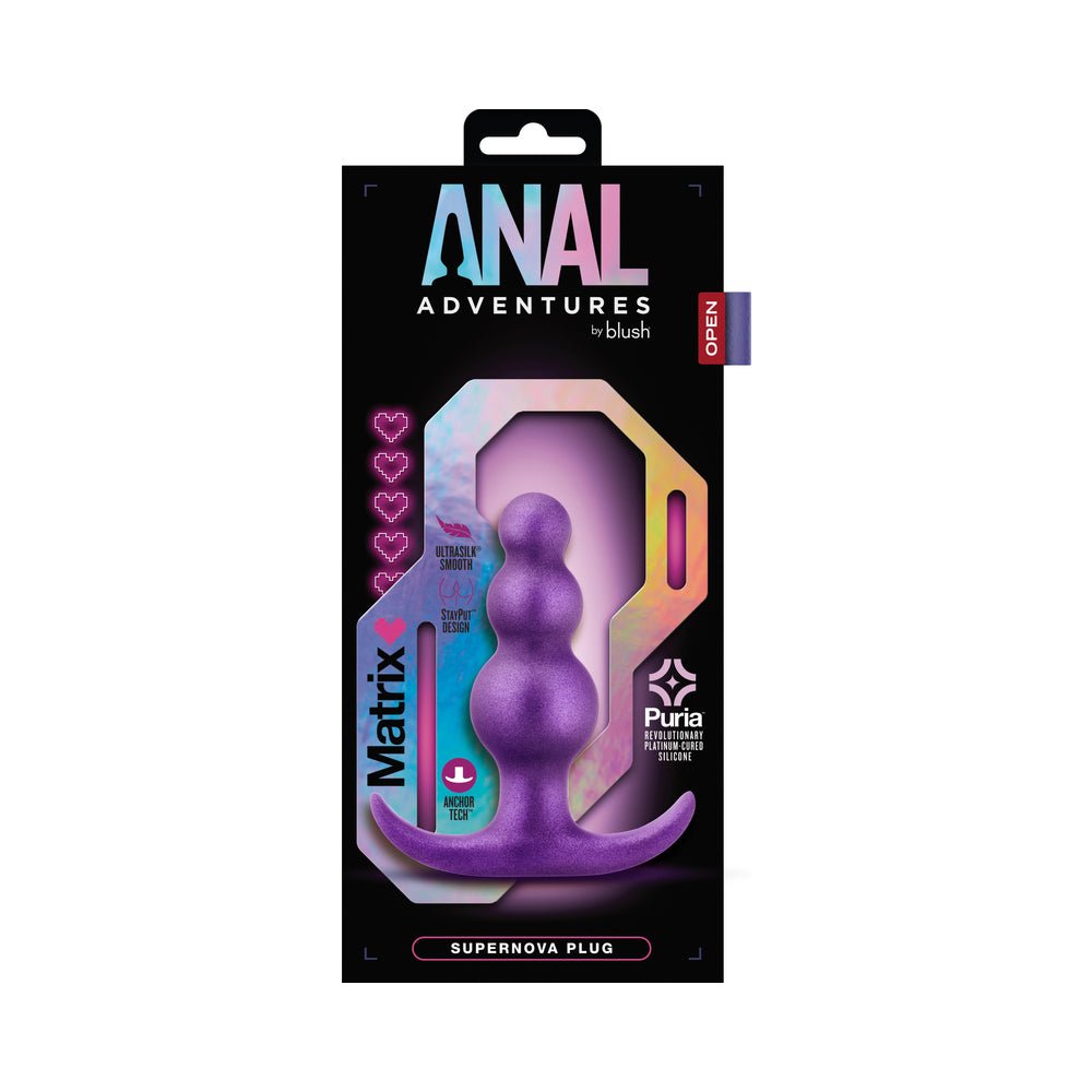 Anal Adventures Matrix Supernova Plug Galactic Purple - Image 7