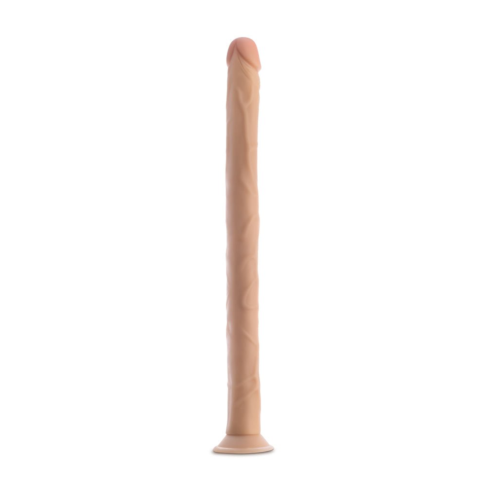Dr. Skin 19 in. Dildo Beige - Image 2