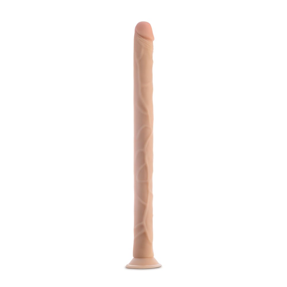 Dr. Skin 19 in. Dildo Beige - Image 3