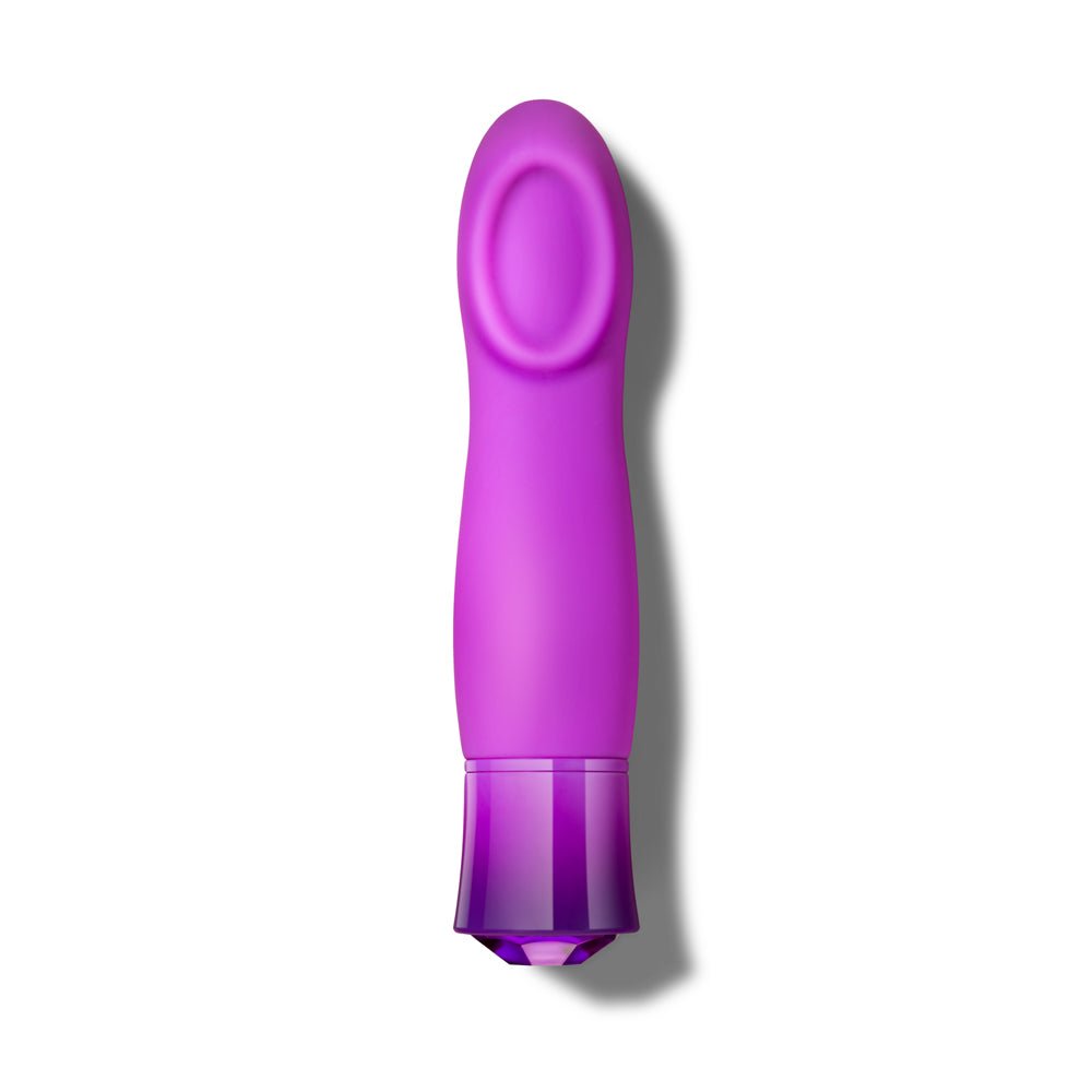 Blush Oh My Gem Charm Rechargeable Warming Silicone Cupped Vibrator Amethyst - Image 2