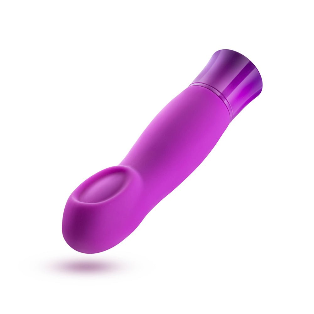 Blush Oh My Gem Charm Rechargeable Warming Silicone Cupped Vibrator Amethyst - Image 4