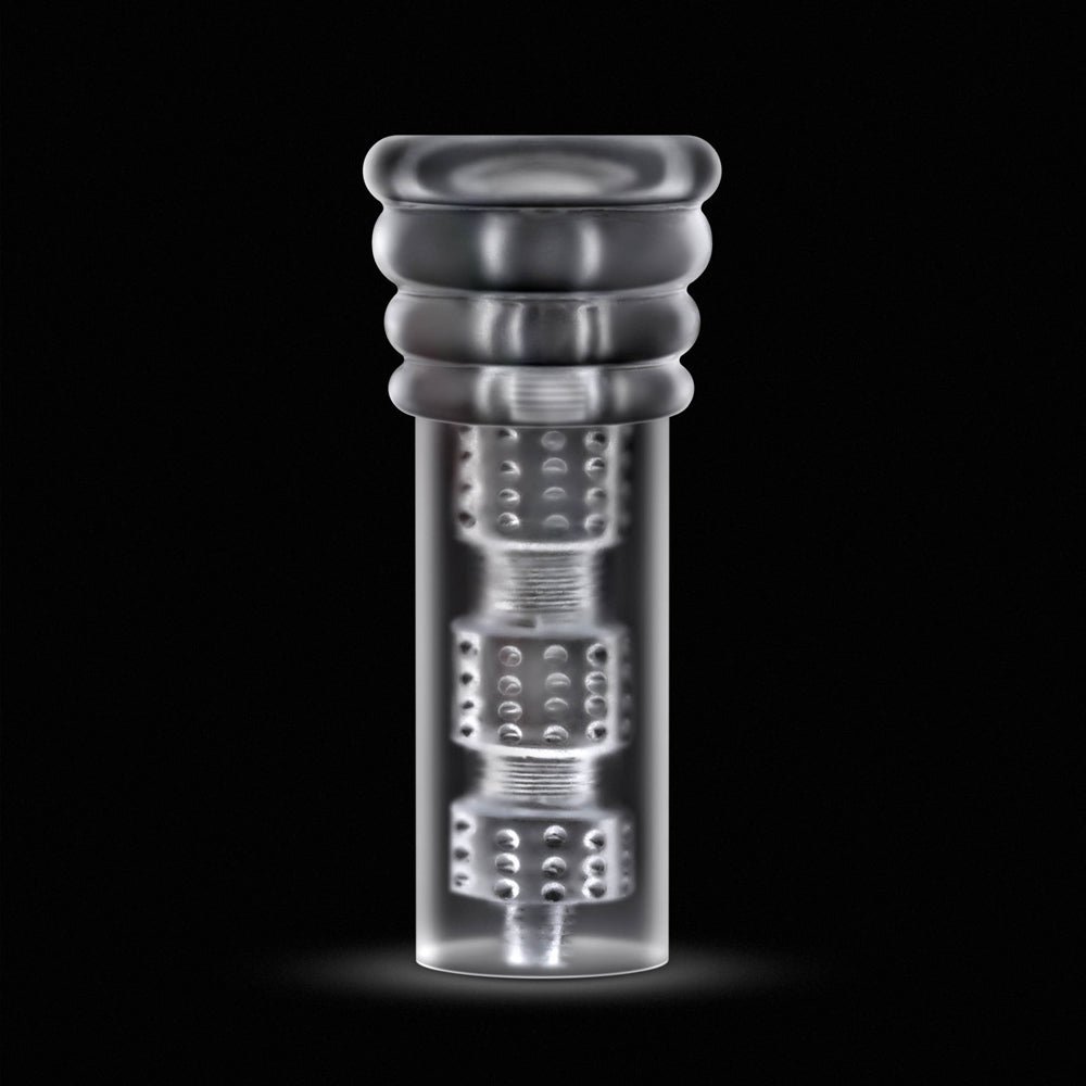RIZE! Luz Glow in the Dark Self-Lubricating Stroker Clear - Image 2