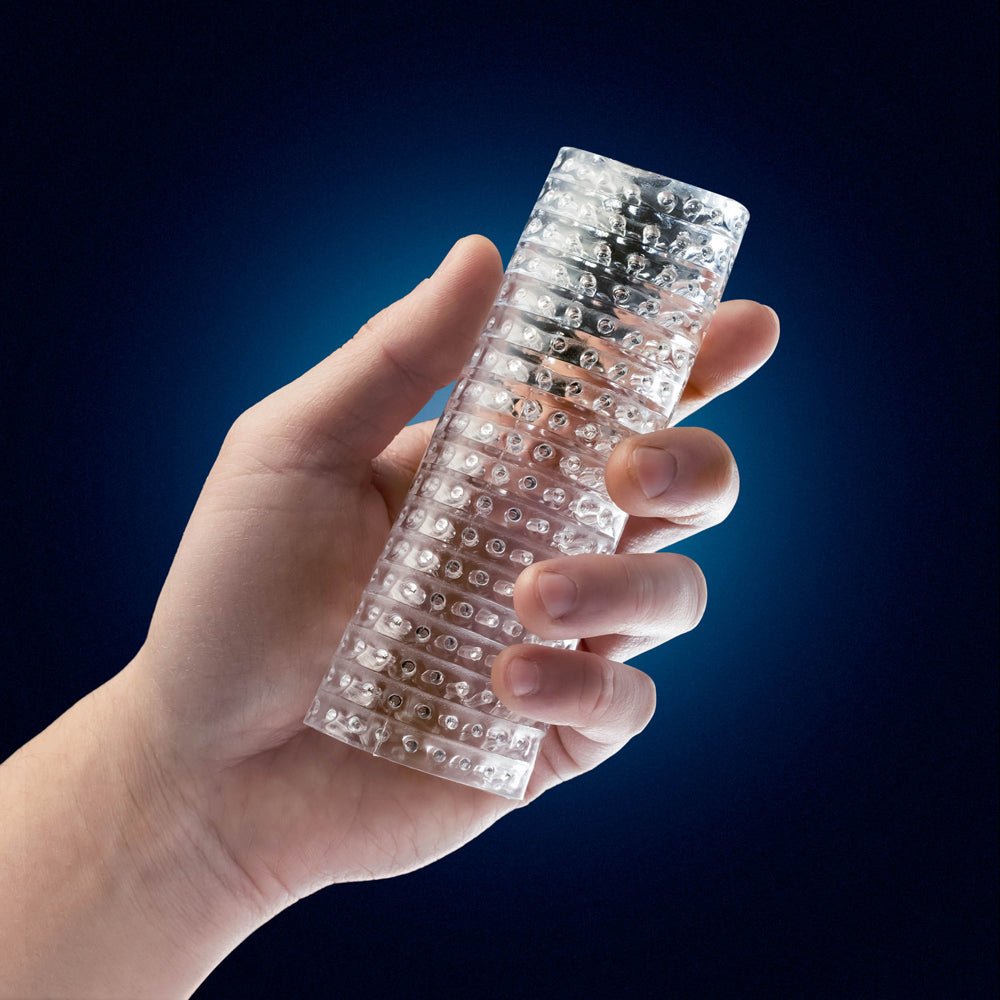 RIZE! Strokez Stimulating Stroker Clear - Image 4