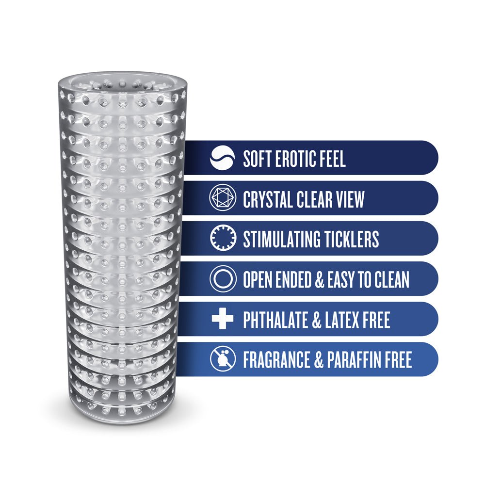 RIZE! Strokez Stimulating Stroker Clear - Image 9
