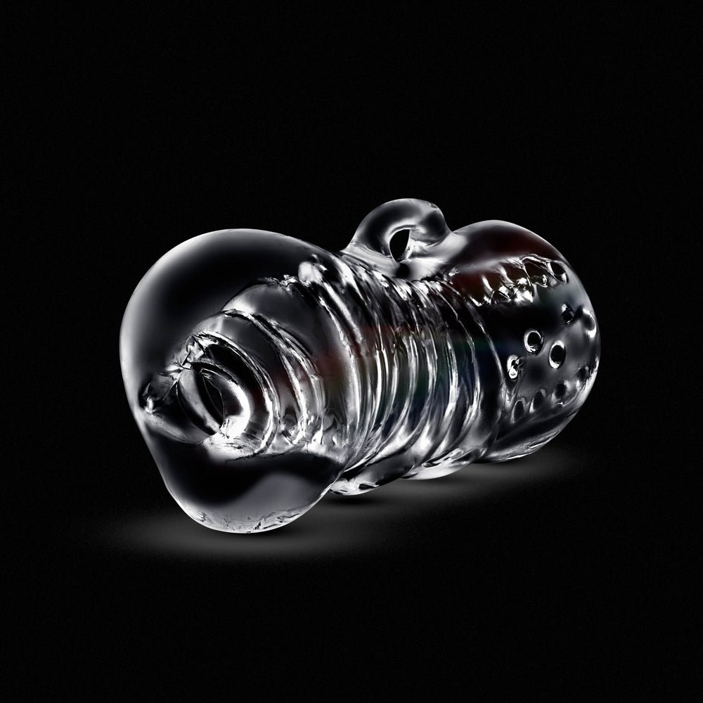 RIZE! Squeezy Ergonomic Stroker Clear - Image 3