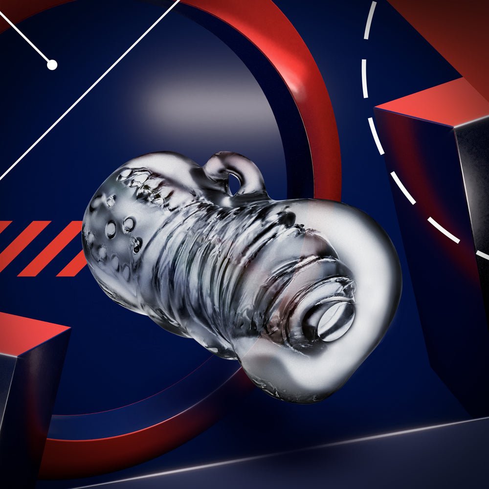 RIZE! Squeezy Ergonomic Stroker Clear - Image 6